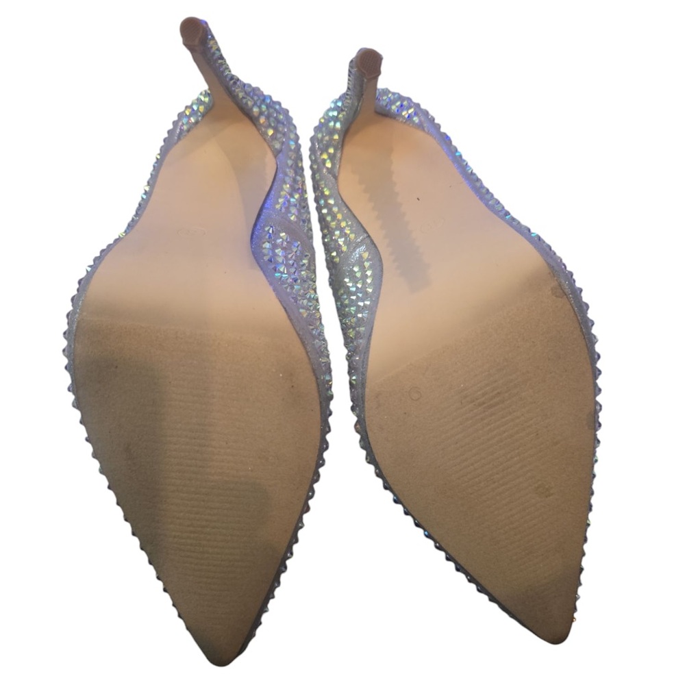 Sparkling Rhinestone High Heels - Picture 6 of 9